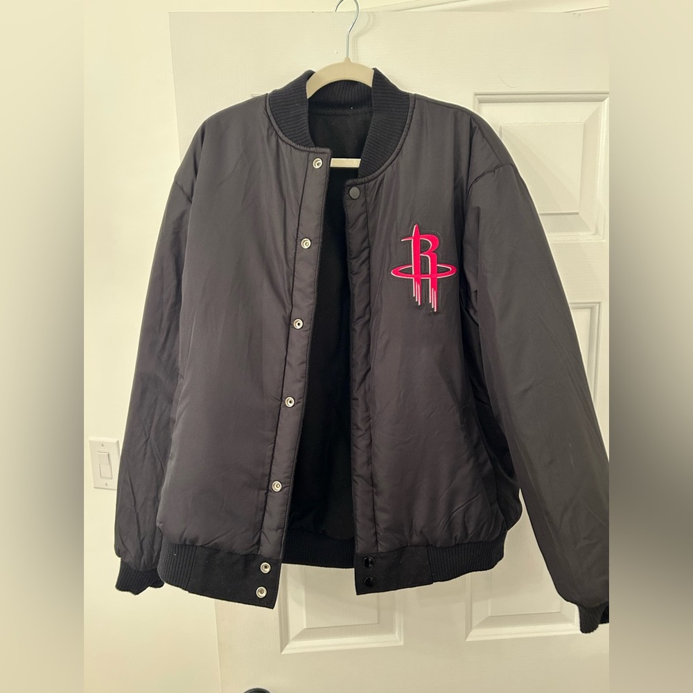 Houston Rockets Reversible Bomber Jacket - Picture 4 of 5